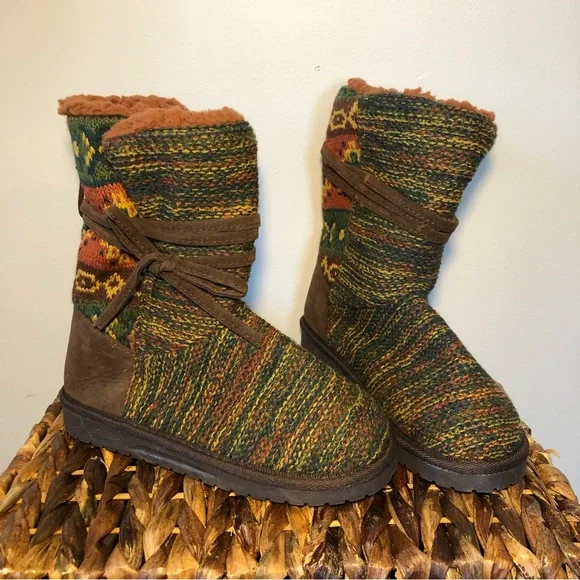 Muk Luks Shoes Muk Luks Essentials Clementine Boots Multicolor - Main Image